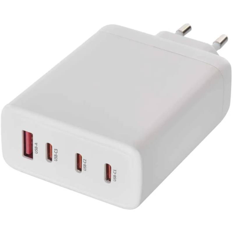 Сетевое зарядное устройство EMOS V06G120 GAN PD 120W 220V Сетевое зарядное устройство EMOS V06G120 GAN PD 120W 220V Мощность 65