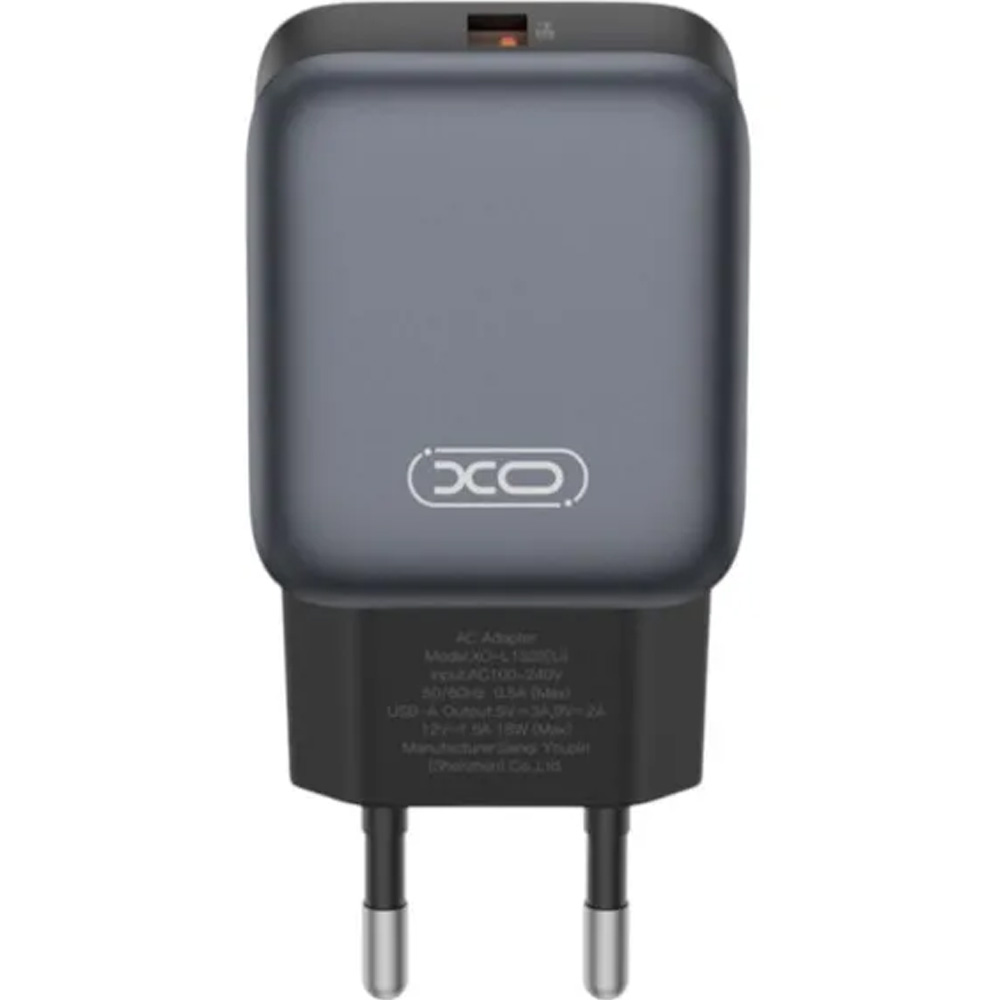 Зарядний пристрій XO L152 18W Black (L152_Black)