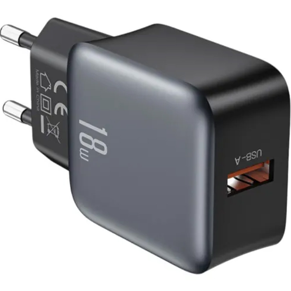 Зарядний пристрій XO L152 18W Black (L152_Black) Тип мережевий зарядний пристрій