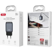 Сетевое зарядное устройство XO L155 - 30W Black (L155_Black)