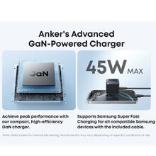 Зарядний пристрій ANKER Nano Charger 45W Black (A2692L11)