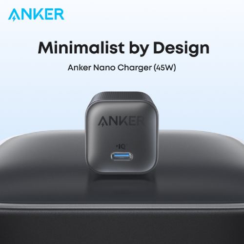 Зарядний пристрій ANKER Nano Charger 45W Black (A2692L11) Потужність 45