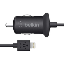 Автомобильное зарядное устройство BELKIN USB Charger (LIGHTNING сable, USB 1Amp)