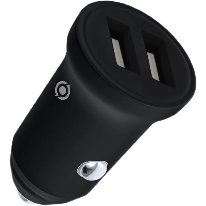 Автомобильное зарядное устройство PIKO 15W 2USB-А Black (CC-152)