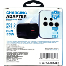 Сетевое зарядное устройство REMZONA Giwell Acey GaN 33W (CHAC-02BK)