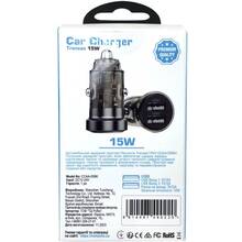 Автомобильное зарядное устройство REMZONA Treneas 15W CCAA-05BK 2USB 3A 15W Black (6914067490220)