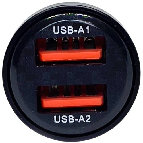 Автомобильное зарядное устройство REMZONA Treneas 30W CCAA-06BK 2USB 3A 30W Black (6914067490329) Тип автомобильное зарядное устройство