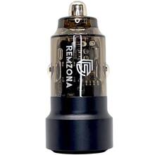 Автомобильное зарядное устройство REMZONA Treneas Acey 60W CCAC-04BK USB+Type-C 3A 60W Black (6914067490626)