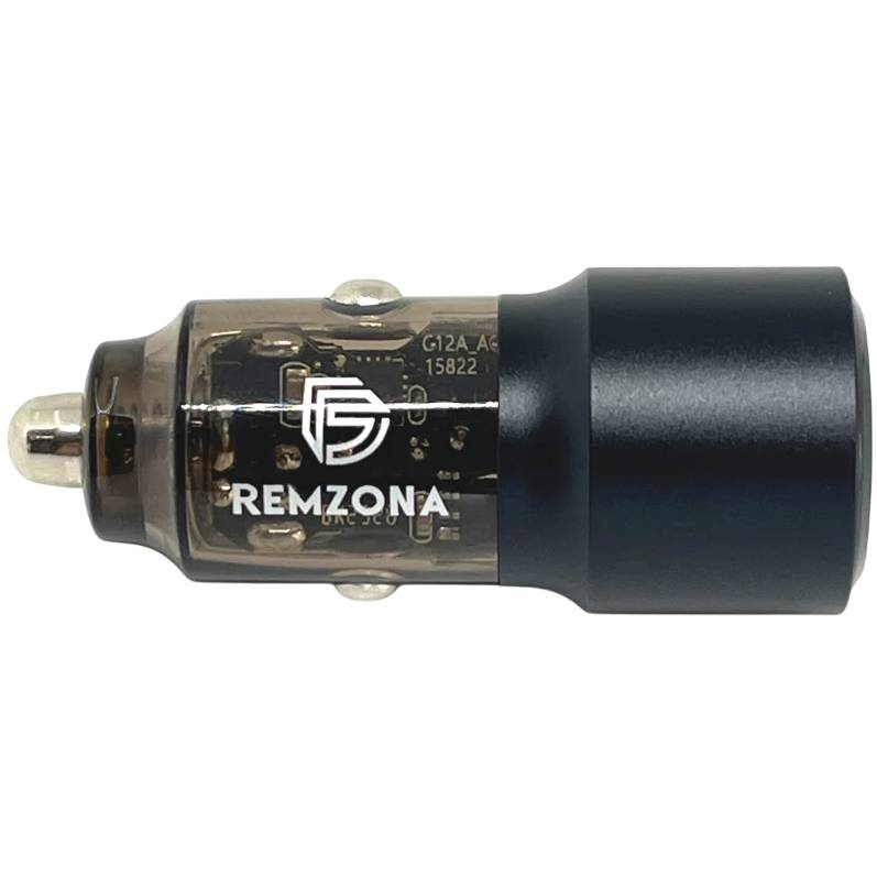 Автомобильное зарядное устройство REMZONA Treneas Acey 95W CCAC-05BK USB+Type-C 3A 95W Black (6914067490725) Кабель отсутствует