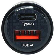 Автомобильное зарядное устройство REMZONA Treneas Acey 95W CCAC-05BK USB+Type-C 3A 95W Black (6914067490725)
