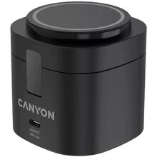 Беспроводное зарядное устройство CANYON OnCharge 405 с адаптером Black (CNS-WCS405B)