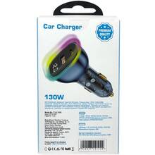 Автомобильное зарядное устройство REMZONA Treneas Acey 130W CCAC-06BL USB+Type-C 5A 130W Blue (6914067490824) Автомобильное зарядное устройство REMZONA Treneas Acey 130W CCAC-06BL USB+Type-C 5A 130W Blue (6914067490824)