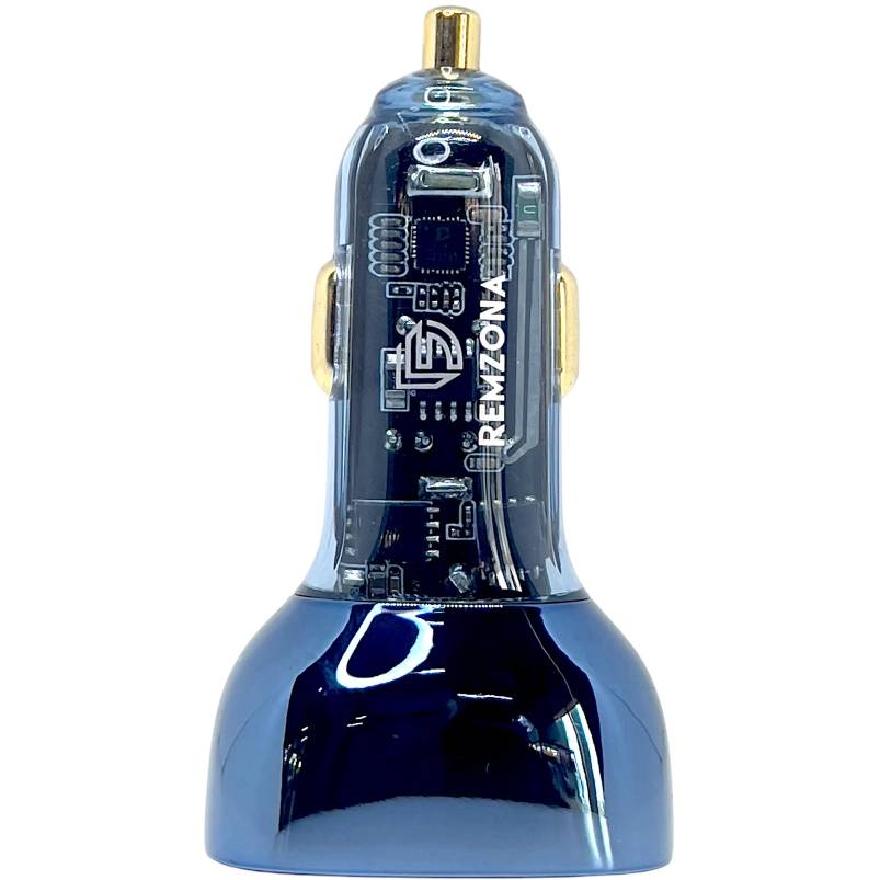 Автомобильное зарядное устройство REMZONA Treneas Acey 130W CCAC-06BL USB+Type-C 5A 130W Blue (6914067490824) Автомобильное зарядное устройство REMZONA Treneas Acey 130W CCAC-06BL USB+Type-C 5A 130W Blue (6914067490824) Тип автомобильное зарядное устройство