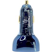 Автомобильное зарядное устройство REMZONA Treneas Acey 130W CCAC-06BL USB+Type-C 5A 130W Blue (6914067490824) Автомобильное зарядное устройство REMZONA Treneas Acey 130W CCAC-06BL USB+Type-C 5A 130W Blue (6914067490824)