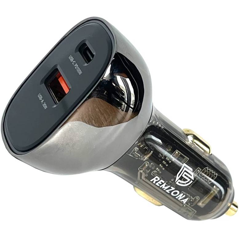 Автомобильное зарядное устройство REMZONA Treneas Acey 130W CCAC-06BK USB+Type-C 5A 130W Black (6914067491029) Автомобильное зарядное устройство REMZONA Treneas Acey 130W CCAC-06BK USB+Type-C 5A 130W Black (6914067491029)