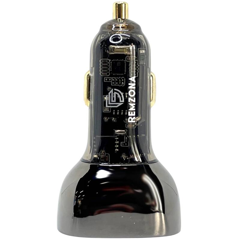 Автомобильное зарядное устройство REMZONA Treneas Acey 130W CCAC-06BK USB+Type-C 5A 130W Black (6914067491029) Автомобильное зарядное устройство REMZONA Treneas Acey 130W CCAC-06BK USB+Type-C 5A 130W Black (6914067491029) Кабель отсутствует