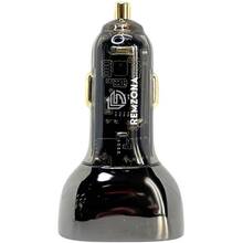 Автомобильное зарядное устройство REMZONA Treneas Acey 130W CCAC-06BK USB+Type-C 5A 130W Black (6914067491029) Автомобильное зарядное устройство REMZONA Treneas Acey 130W CCAC-06BK USB+Type-C 5A 130W Black (6914067491029)