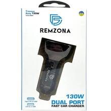Автомобильное зарядное устройство REMZONA Treneas Acey 130W CCAC-06BK USB+Type-C 5A 130W Black (6914067491029) Автомобильное зарядное устройство REMZONA Treneas Acey 130W CCAC-06BK USB+Type-C 5A 130W Black (6914067491029)