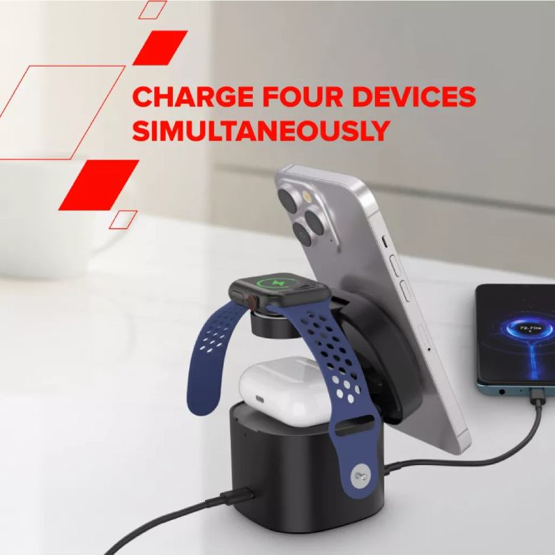 Внешний вид Беспроводное зарядное устройство CANYON OnCharge 405 Black (CNS-WCS405B)