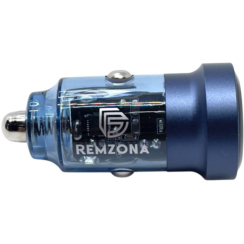 Автомобильное зарядное устройство REMZONA Treneas Acey 45W CCAC-03BL USB+Type-C 5A 45W Blue (6914067491227) Тип автомобильное зарядное устройство