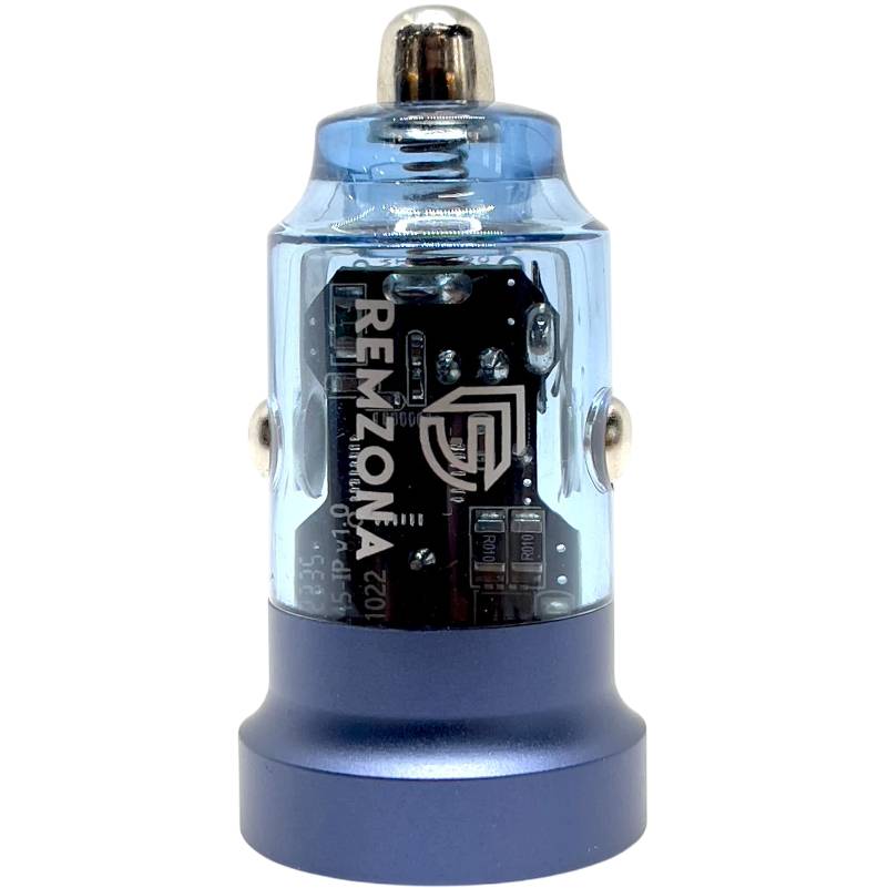 Автомобильное зарядное устройство REMZONA Treneas Acey 45W CCAC-03BL USB+Type-C 5A 45W Blue (6914067491227) Мощность 45