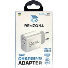 Сетевое зарядное устройство REMZONA Giwell Acey 30W CHAC-03WT (6924436491628)