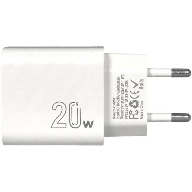 Сетевое зарядное устройство REMZONA Giwell One C2 CHC-02WT PD20W (6934067820247) Кабель отсутствует