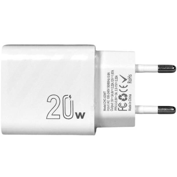 Сетевое зарядное устройство REMZONA Giwell One C2 CHC-02WT PD20W (6934067820247) Мощность 20