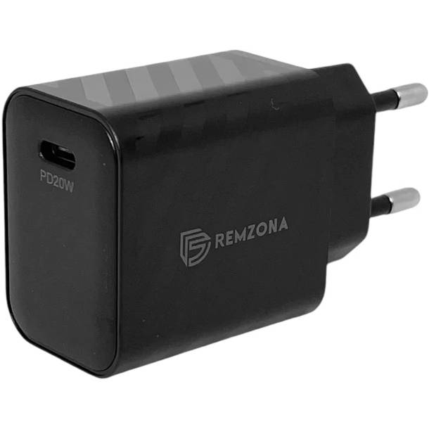 Сетевое зарядное устройство REMZONA Giwell One C2 CHC-02BK PD20W (6934067820346)