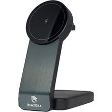 Бездротовий зарядний пристрій REMZONA 3 в 1 Bendy 15W WCH-03BK (6942056124221) Бездротовий зарядний пристрій REMZONA 3 в 1 Bendy 15W WCH-03BK (6942056124221)