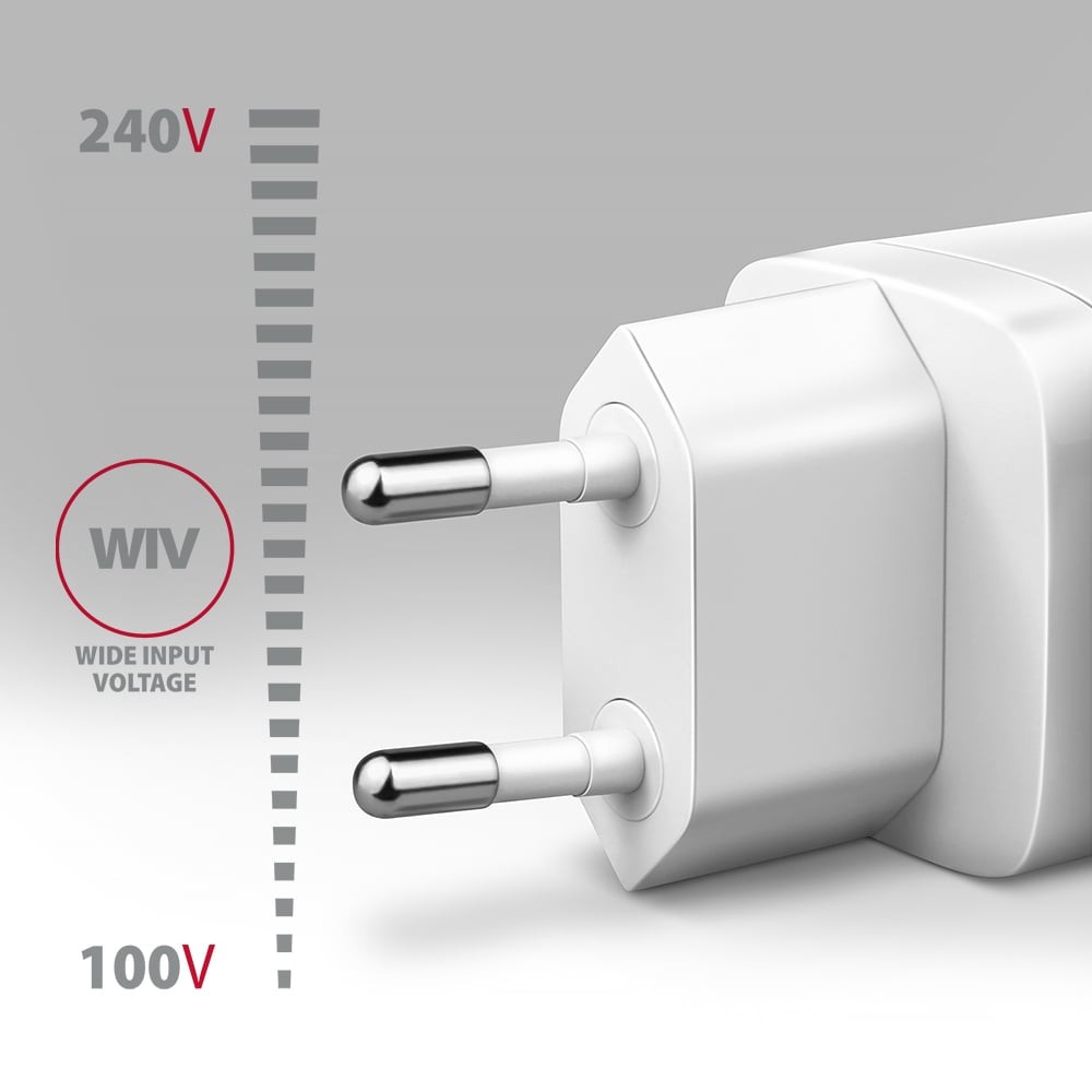 Сетевое зарядное устройство AXAGON 20W White (ACU-PQ20W) Тип сетевое зарядное устройство