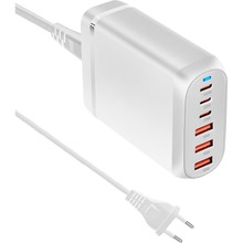 Зарядний пристрій GELIUS Force GaN 100W White (GP-HC063)