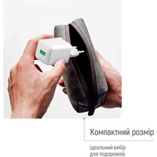 Зарядний пристрій COLORWAY 18W V2 White (CW-CHS063Q-WT)