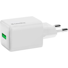 Зарядний пристрій COLORWAY 18W V2 White (CW-CHS063Q-WT)