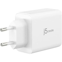 Сетевое зарядное устройство J5CREATE GaN 65W White (JUP3365E-EN)