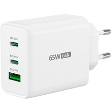 Сетевое зарядное устройство J5CREATE GaN 65W White (JUP3365E-EN)