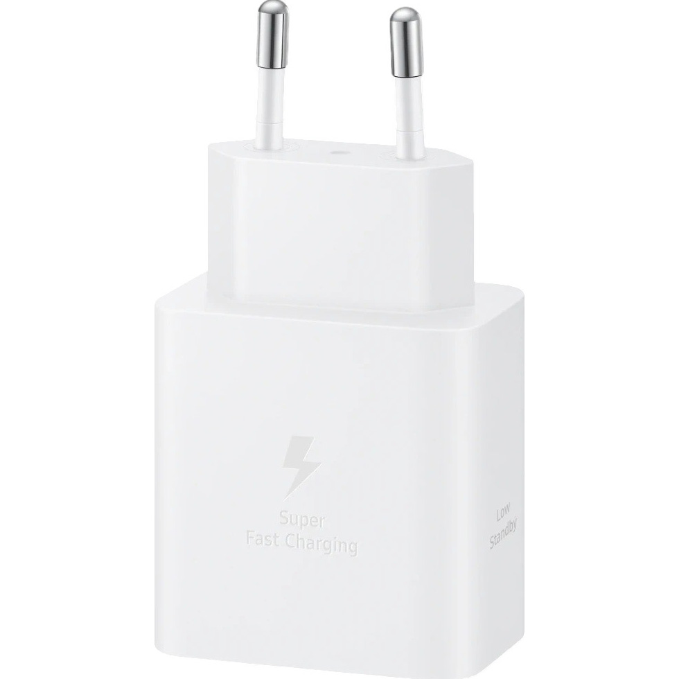 Зарядний пристрій SAMSUNG 45W Compact Power Adapter White (EP-T4511XWEGEU) Кабель знімний
