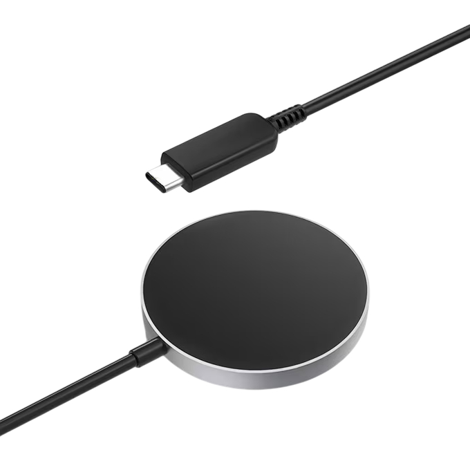 Фото Бездротовий зарядний пристрій SAMSUNG Wireless Charger Black (GP-PWU025WIABW)