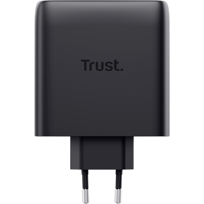 Зарядний пристрій TRUST Maxo 100W GaN Black (25527) Кабель знімний