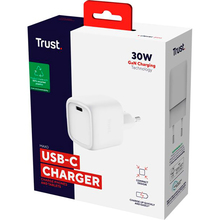 Зарядний пристрій TRUST Maxo 30W GaN White (25520)