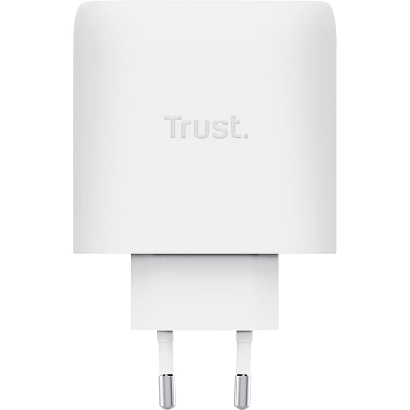 Внешний вид Сетевое зарядное устройство TRUST Maxo 65W GaN White (25524)