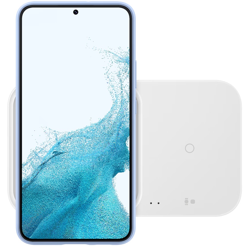 Внешний вид Беспроводное зарядное устройство SAMSUNG 15W Wireless Charger Duo w/o TA White (EP-P5400BWEGEU)