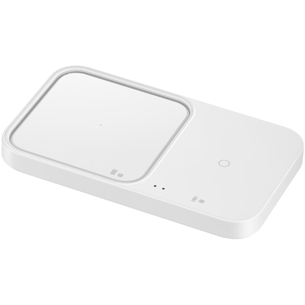 Беспроводное зарядное устройство SAMSUNG 15W Wireless Charger Duo w/o TA White (EP-P5400BWEGEU) Мощность 15