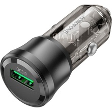 Автомобильное зарядное устройство BOROFONE BZ23 Noble Transparent Black (6941991106903)