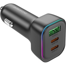 Автомобильное зарядное устройство BOROFONE BZ28C PD60W Black (6941991110870)