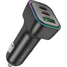 Автомобильное зарядное устройство BOROFONE BZ28C PD60W Black (6941991110870)