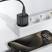 Сетевое зарядное устройство ACEFAST A73 mini PD20W GaN USB-C charger Black (6974316282648)