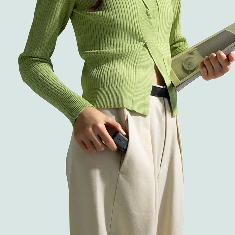 В Украине Сетевое зарядное устройство BASEUS GaN5 Fast Charger mini 1C 25W EU Cluster Black (P10110909113-00)