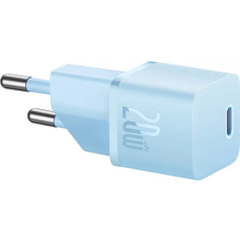 Сетевое зарядное устройство BASEUS GaN5 Fast Charger mini 1C 20W EU Blue (CCGN050103)
