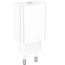 Сетевое зарядное устройство BOROFONE BA21A Pro Long journey single port PD20W charger White (6941991111402)